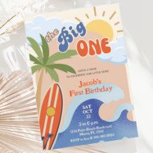 De Grote Roest Retro Surfen Eerste Verjaardag