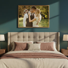 De "grote Romance" | 36x24 Aangepaste bruiloft Foto Afdruk