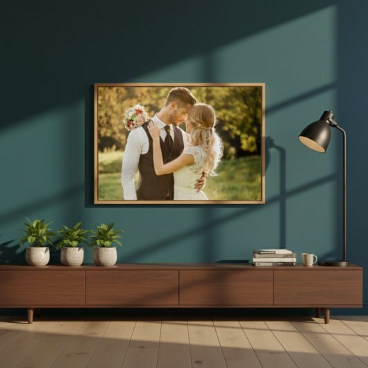 De "grote Romance" | 36x24 Aangepaste bruiloft Foto Afdruk