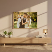 De "grote Romance" | 36x24 Aangepaste bruiloft Foto Afdruk