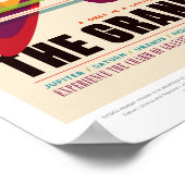 De Grote Ronde van de Ruimte Poster (Hoek)