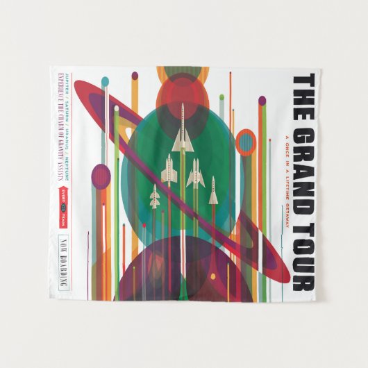 De grote rondleiding wandkleed (Voorkant (horizontaal))