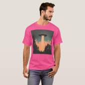 De grote Roswell Ufo T-shirt (Voorkant volledig)