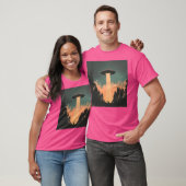 De grote Roswell Ufo T-shirt (Unisex)