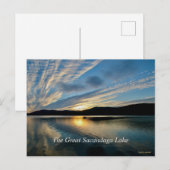 De Grote Sacandaga Lake Post Kaart (Voorkant / Achterkant)