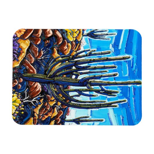 De grote Saguaro magneet (Horizontaal)
