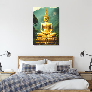 De Grote Samadhi van Suvarna Canvas Afdruk