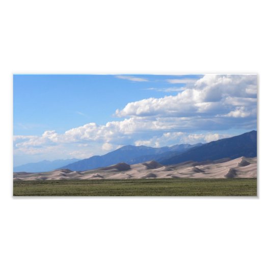 De Grote Sand Dunes, Colorado Foto Afdruk (Voorkant)
