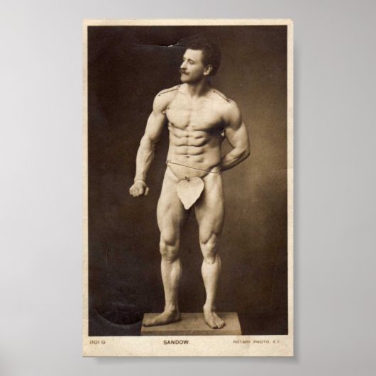 De Grote Sandow Poster (Voorkant)