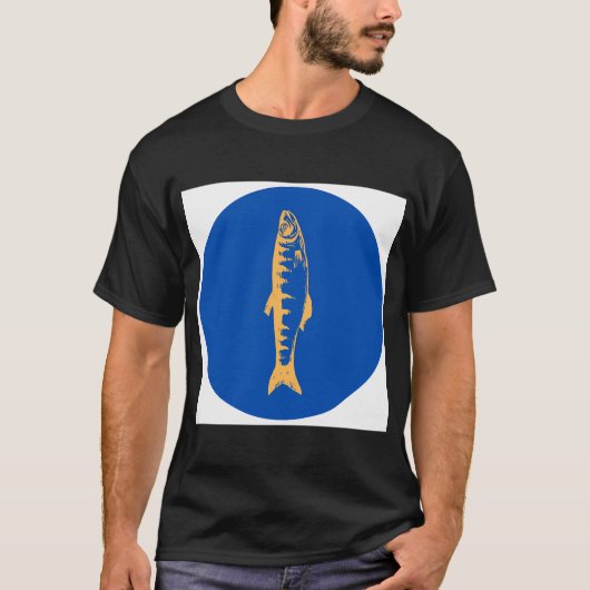 De grote Sardine T-shirt (Voorkant)