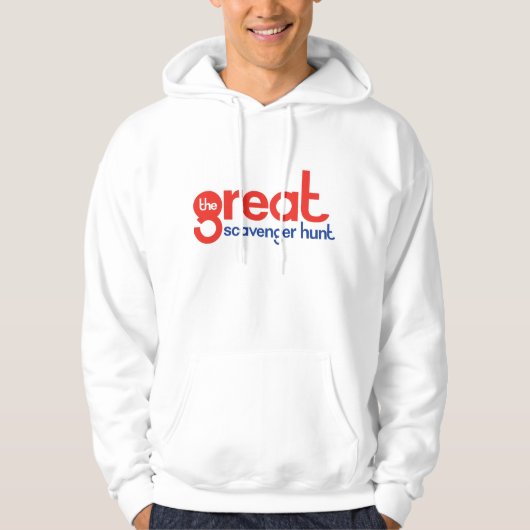 De Grote Scavenger Hunt Hoodie (Voorkant)