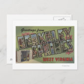 De grote Scènes van de Brief - de Lentes van Briefkaart (Voorkant / Achterkant)