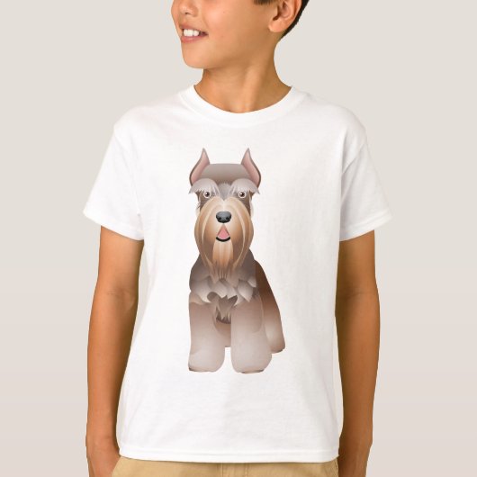 De Grote Schnauzer T-shirt Apparel (Voorkant)