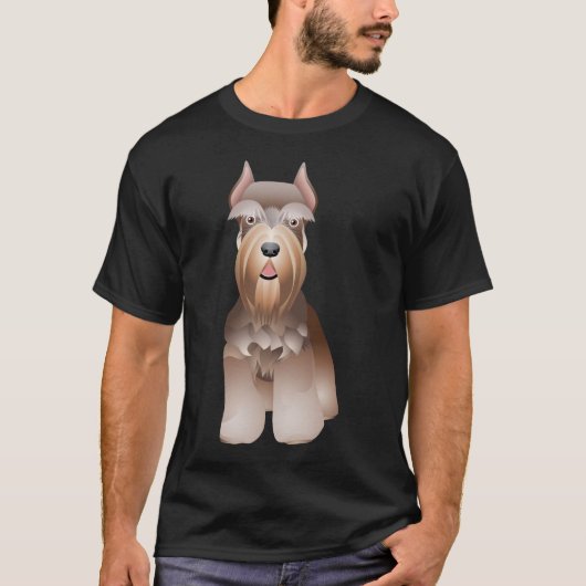 De Grote Schnauzer T-shirt Apparel (Voorkant)