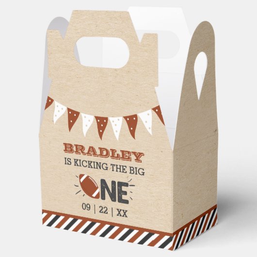 De grote schoppen | Football 1e verjaardag Bedankdoosjes (Geopend)