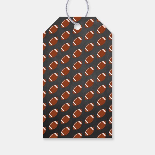 De grote schoppen | Football 1e verjaardag Cadeaulabel (Achterkant)