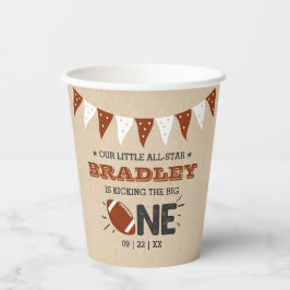 De grote schoppen | Football 1e verjaardag Papieren Bekers
