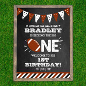 De grote schoppen | Football 1e verjaardag Poster