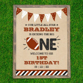 De grote schoppen | Football 1e verjaardag Poster