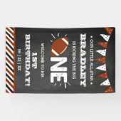 De grote schoppen | Football 1e verjaardag Spandoek (Horizontaal)