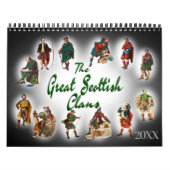 De grote Schotse klans Kalender (Hoes)