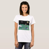 DE GROTE SCHOTSE TERRIER ECLIPS! T-shirt. T-shirt (Voorkant volledig)