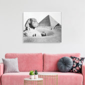 De Grote Sfinx, 1877 Canvas Afdruk (Insitu (Woonkamer))