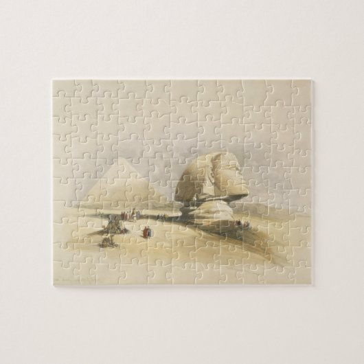 De Grote Sfinx en de Pyramiden van Giza, uit "E Legpuzzel (Horizontaal)