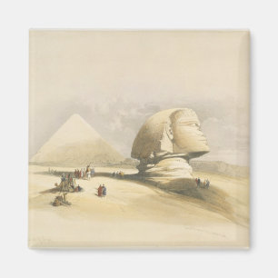 De Grote Sfinx en de Pyramiden van Giza, uit "E Magneet