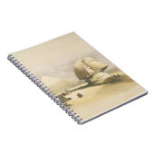 De Grote Sfinx en de Pyramiden van Giza, uit "E Notitieboek (Rechterzijde)