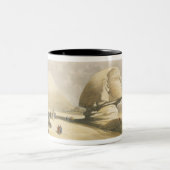 De Grote Sfinx en de Pyramiden van Giza, uit "E Tweekleurige Koffiemok (Center)