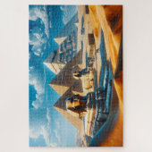 De Grote Sfinx en Gizepiramides Legpuzzel (Verticaal)