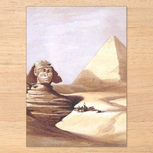 De Grote Sfinx, Piramides van Giza Acryl Uitnodigingen
