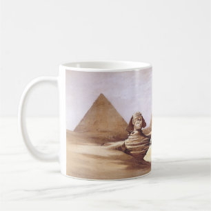 De Grote Sfinx, Piramides van Giza Koffiemok