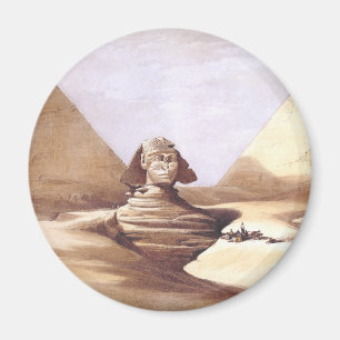 De Grote Sfinx, Piramides van Giza Magneet