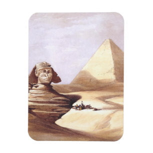 De Grote Sfinx, Piramides van Giza Magneet
