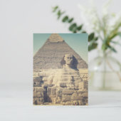 De grote Sfinx van Giza Briefkaart (Staand voorkant)
