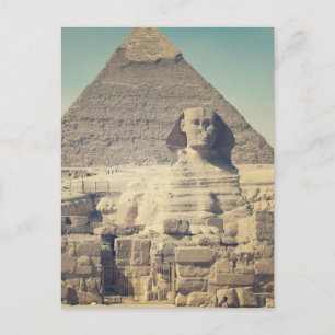 De grote Sfinx van Giza Briefkaart
