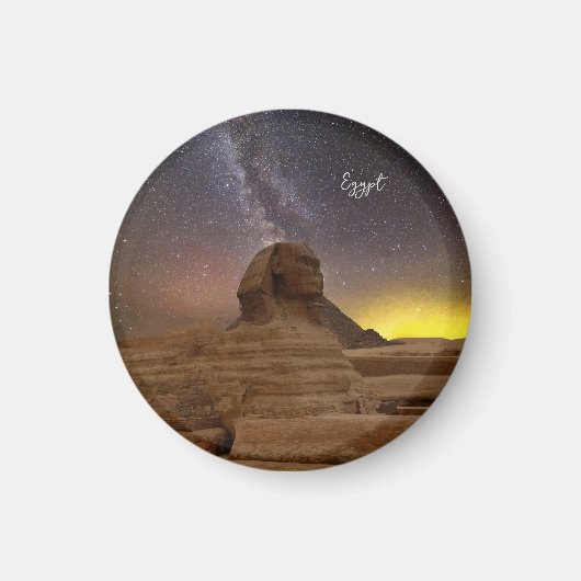 De grote sfinx van Giza Magneet (Voorkant)