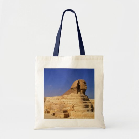De Grote Sfinx van Gizeh, Egypte Tote Bag (Voorkant)