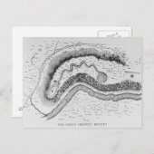 De grote slangenheuvel briefkaart (Voorkant / Achterkant)