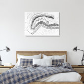 De grote slangenheuvel canvas afdruk (Insitu (Slaapkamer))