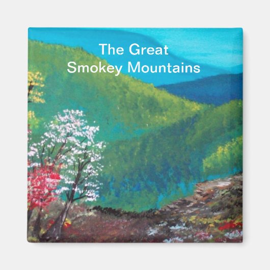 De Grote Smokey-bergen Magneet (Voorkant)