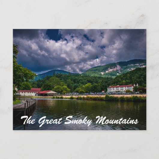 De Grote Smoky Mountains Briefkaart (Voorkant)