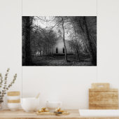 De Grote Smoky Mountains Cades Cove Old Church Poster (Keuken)