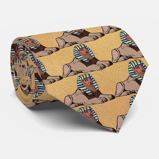 De Grote Sphinx Stropdas (Opgerold)