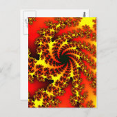 De grote spiraal1 briefkaart (Voorkant / Achterkant)