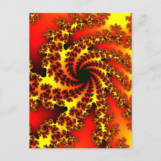 De grote spiraal1 briefkaart (Voorkant)