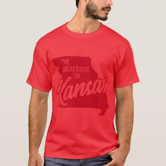 De Grote Staat Kansas 1 T-shirt