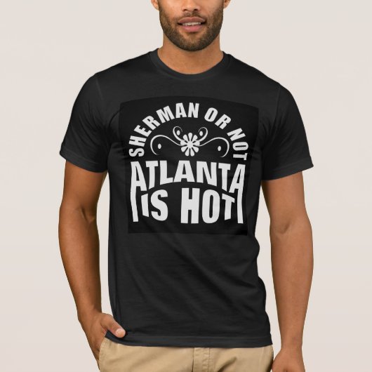 de grote stad Atlanta Georgia T-shirt (Voorkant)